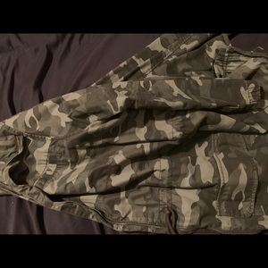 Camo cargo jacket